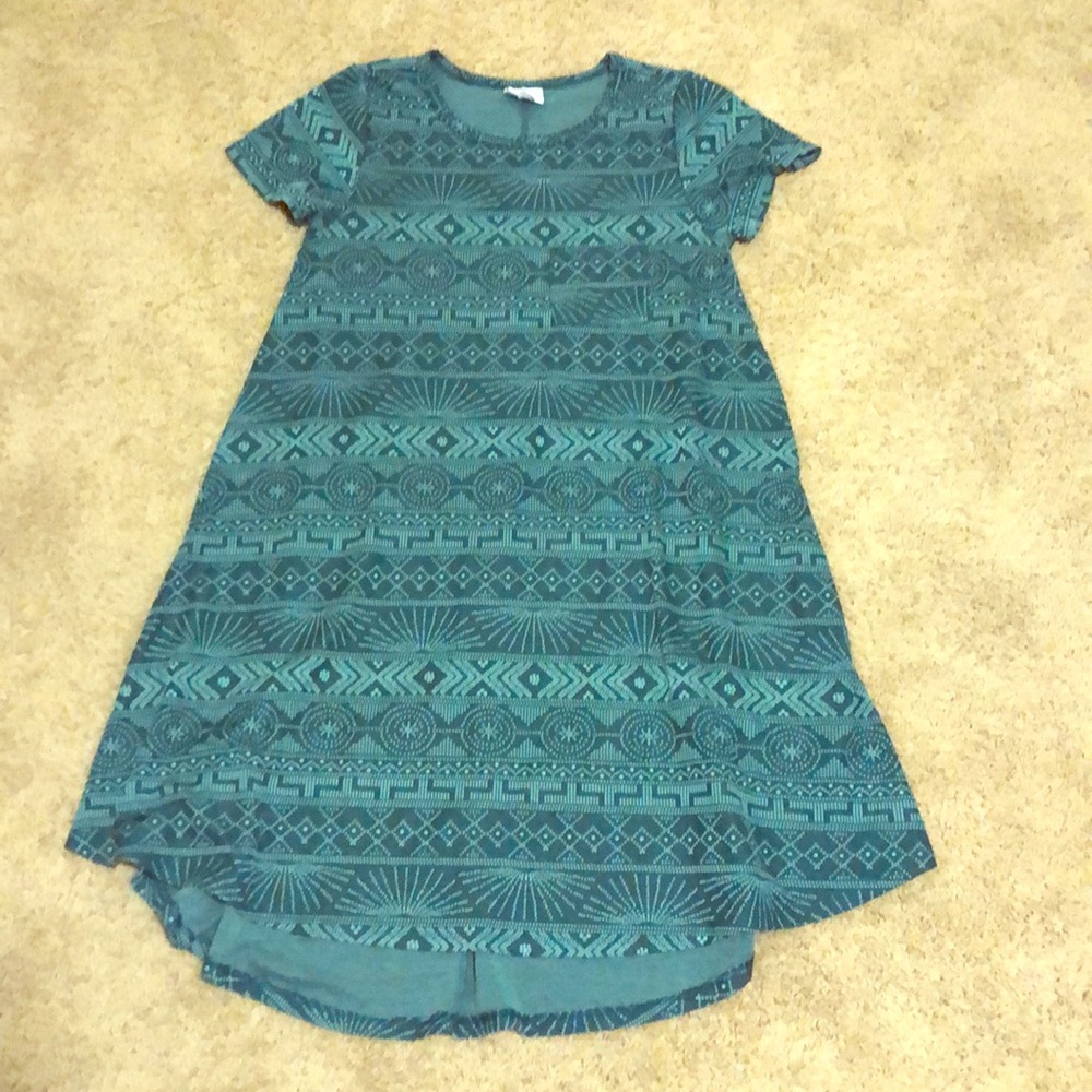 Lula Roe Carly T shirt Dress S